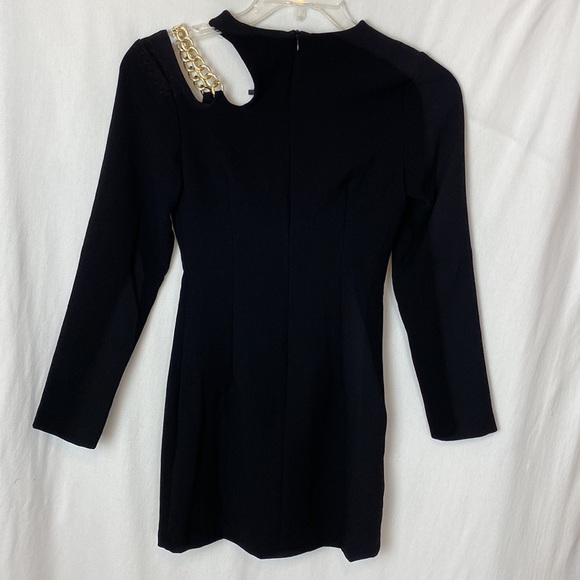 Zara black dress with chain size S NWT! 4387/268/800 - Picture 13 of 15